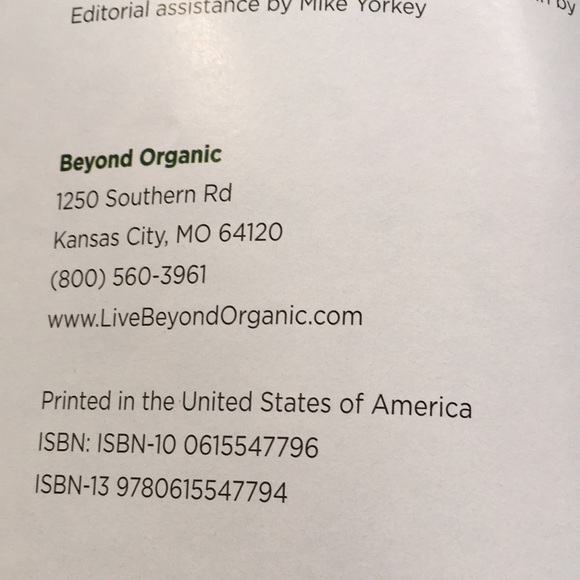 LIVE Beyond Organic By Jordan S. Rubin paperback book - Picture 3 of 5
